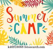 sommerlager, handdrawn, lettering. sommerlager, handdrawn, lettering.