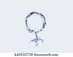 Water Female Symbol