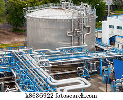 óleo gás, indústria