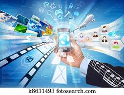 אינטרנט, חכם, טלפן