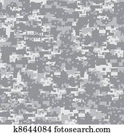 Desert camouflage seamless pattern. Desert camouflage seamless pattern.