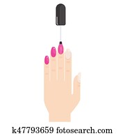 manicured hands nail manicured hands nail