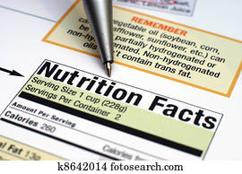 Nutrition facts Nutrition facts