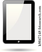 Vector concept tablet PS, IPAD. No transparency effects. EPS8 Only Vector concept tablet PS, IPAD. No transparency effects. EPS8 Only