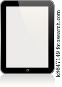 Vector concept tablet PS, IPAD. No transparency effects. EPS8 Only Vector concept tablet PS, IPAD. No transparency effects. EPS8 Only