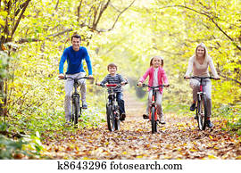 Walk on bicycles
