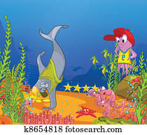 Ocean Underwater World Ocean Underwater World