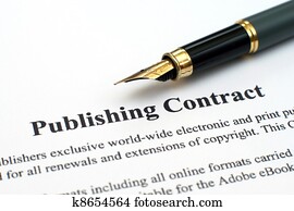 publicación, contrato