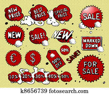 red price tags