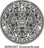Aztec Mandala Aztec Mandala