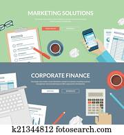 marketing, und, finanz, begriffe