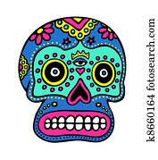Mexican Skull Art Mexican Skull Art