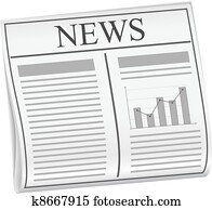 Vector newspaper Vector newspaper