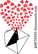 Envelope Kiss Love Envelope Kiss Love