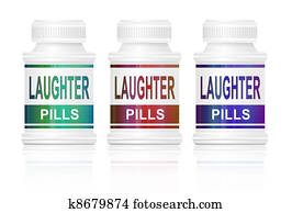 Laughter pills. Laughter pills.