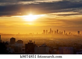 Los Angeles sunrise Los Angeles sunrise