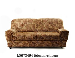 Sofa couch isolated Sofa couch isolated