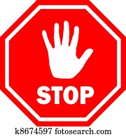 Stop vector sign Stop vector sign