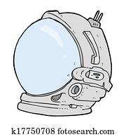宇宙飛行士 で 大きい ヘルメット イラスト Jim0037 Fotosearch
