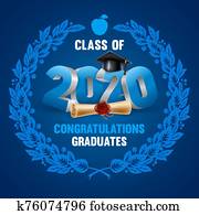 Congratulations Graduates Emblem Design Congratulations Graduates Emblem Design
