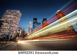 Los Angeles at night Los Angeles at night
