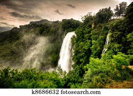Marmore waterfalls Marmore waterfalls