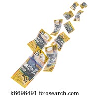 Australian Money Falling