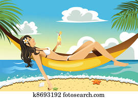 Beach woman Beach woman