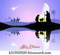 Christmas Nativity scene Christmas Nativity scene