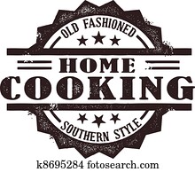 Home Cooking Stamp Home Cooking Stamp