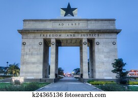 Independence Arch, Accra, Ghana