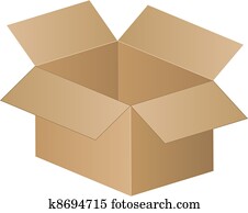 shipping box - vector