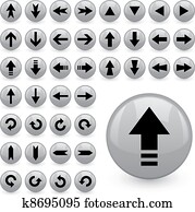 vector arrow buttons vector arrow buttons
