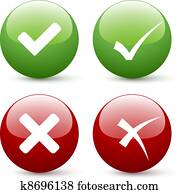 vector check mark buttons vector check mark buttons