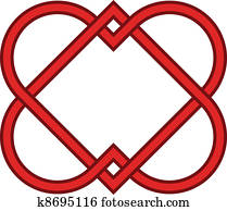 vector linked hearts vector linked hearts