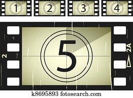 vector scratched film strips vector scratched film strips