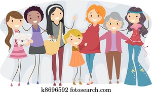 Women from Different Generations