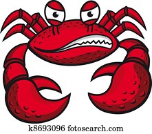 כועס, סרטן, עם, ציפורנים