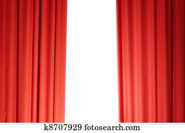 Red Theater Curtain Red Theater Curtain