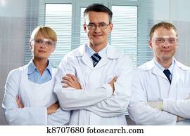 Team of scientists