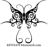 Tribal butterfly tattoo Tribal butterfly tattoo