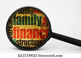 Family finance concept