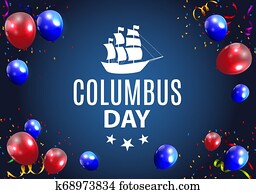 Illustration of Columbus Day