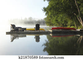 Misty Morning - Haliburton, Ontario, Canada Misty Morning - Haliburton, Ontario, Canada