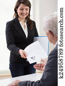 Presenting curriculum vitae