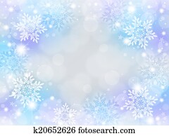 Snowflake background Snowflake background