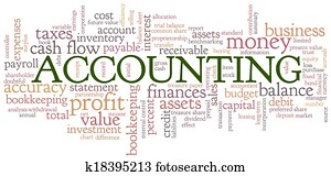 Accounting Word Cloud Word Bubble tags