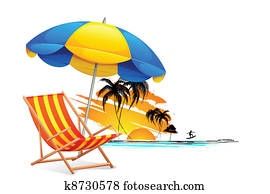 Chair on Beach Chair on Beach