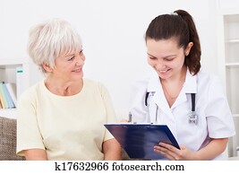 Happy Doctor And Patient