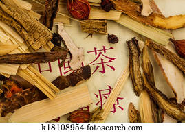 chá, para, medicina chinesa tradicional